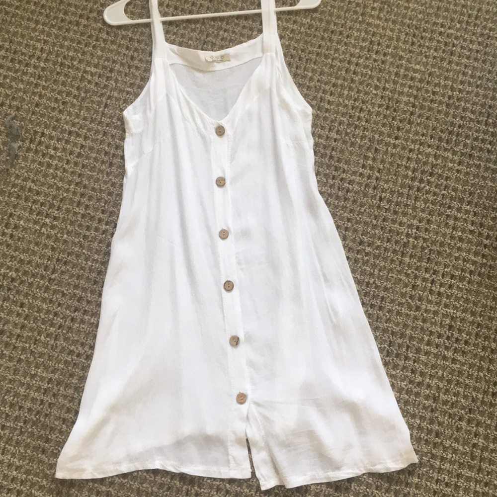 White summer dress